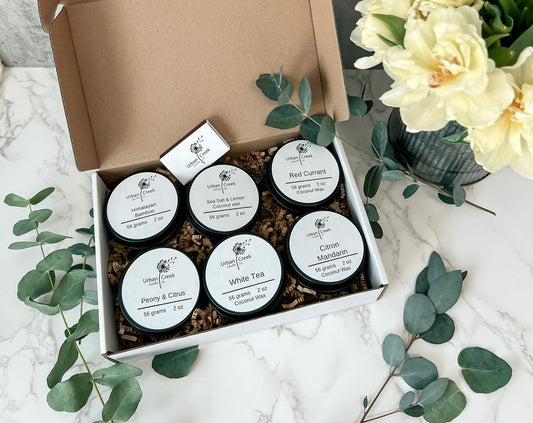 6 Candle Tins | Choose your scent